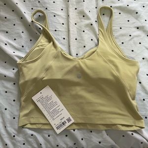 lululemon dew green align tank